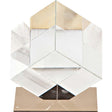 Mercana Lareina II Large 5L x 5W Clear Glass Cube