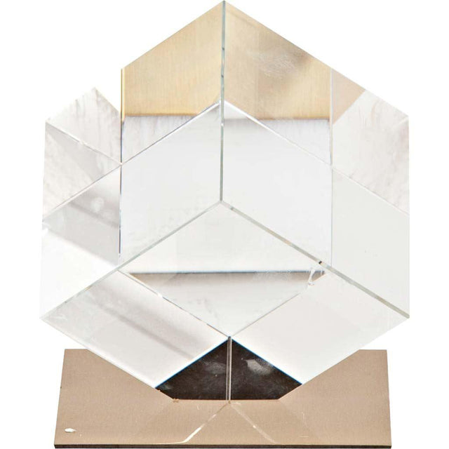 Mercana Lareina II Large 5L x 5W Clear Glass Cube