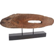 Mercana Yeadon I 5L x 34W Brown Shaped Oval Wood Object