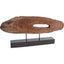 Mercana Yeadon I 5L x 34W Brown Shaped Oval Wood Object
