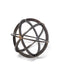 Mercana Galenna I (Small) 8L x 8W Black Metal Circular Decorative Orb