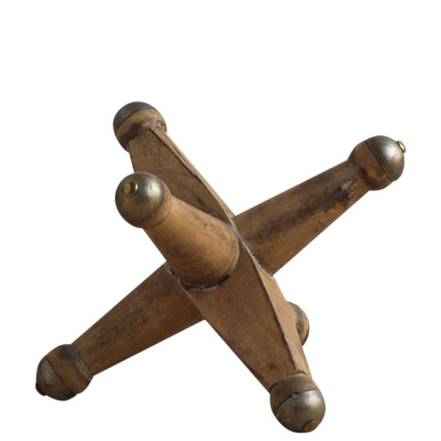 Mercana Jacto (Small) 9L x 9W Brown Wooden Jack