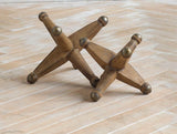 Mercana Jacto (Small) 9L x 9W Brown Wooden Jack