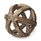 Mercana Tibik 8L x 8W Natural Wooden Orb