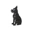 Mercana Rocky 4L x 5W Black Resin Boxer Dog