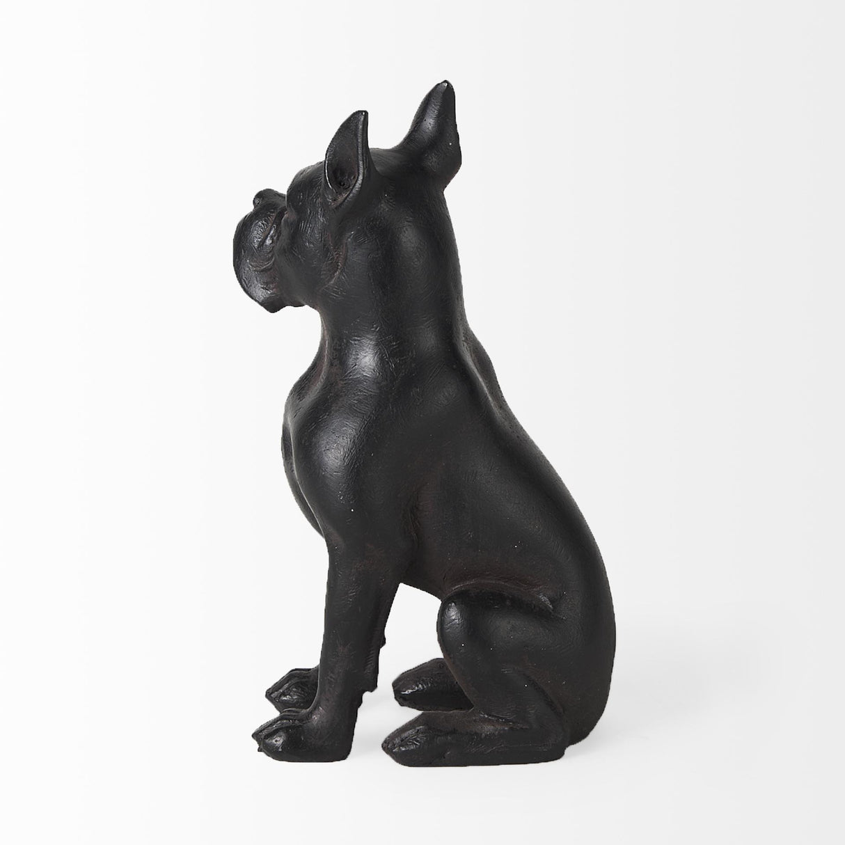 Mercana Rocky 4L x 5W Black Resin Boxer Dog