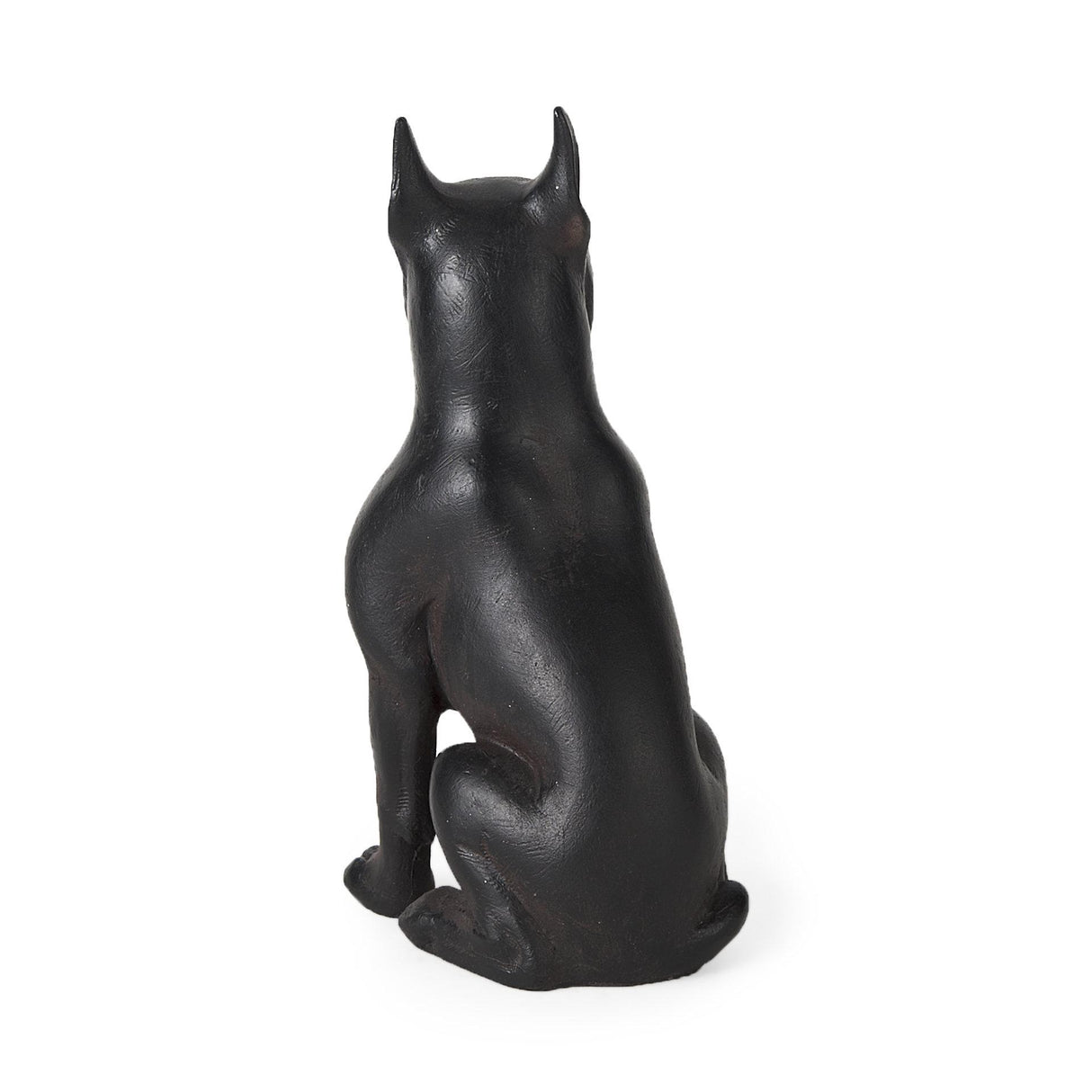 Mercana Rocky 4L x 5W Black Resin Boxer Dog