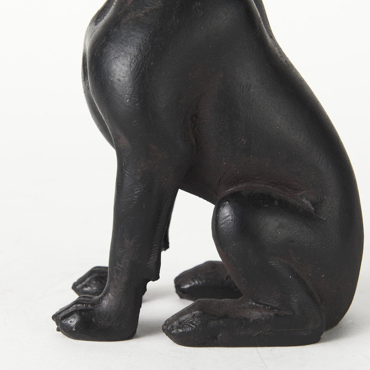 Mercana Rocky 4L x 5W Black Resin Boxer Dog