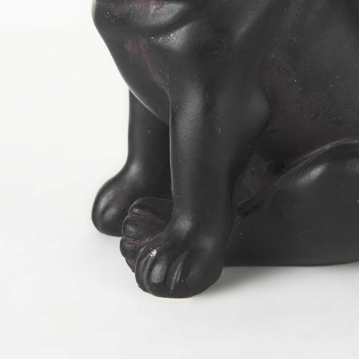 Mercana Cadence 4L x 5W Black Resin Pug Dog