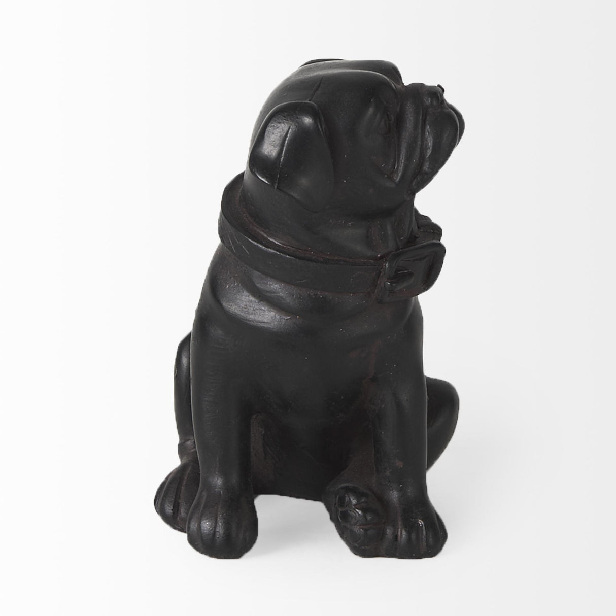Mercana Cadence 4L x 5W Black Resin Pug Dog