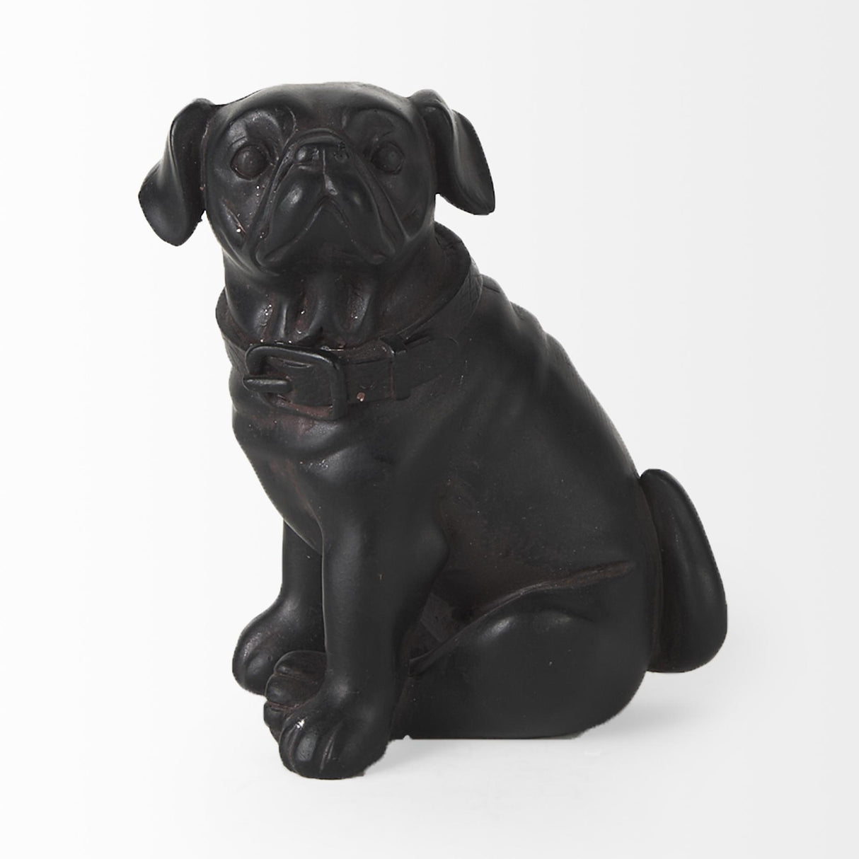 Mercana Cadence 4L x 5W Black Resin Pug Dog