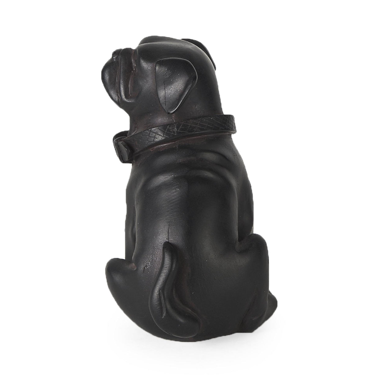 Mercana Cadence 4L x 5W Black Resin Pug Dog