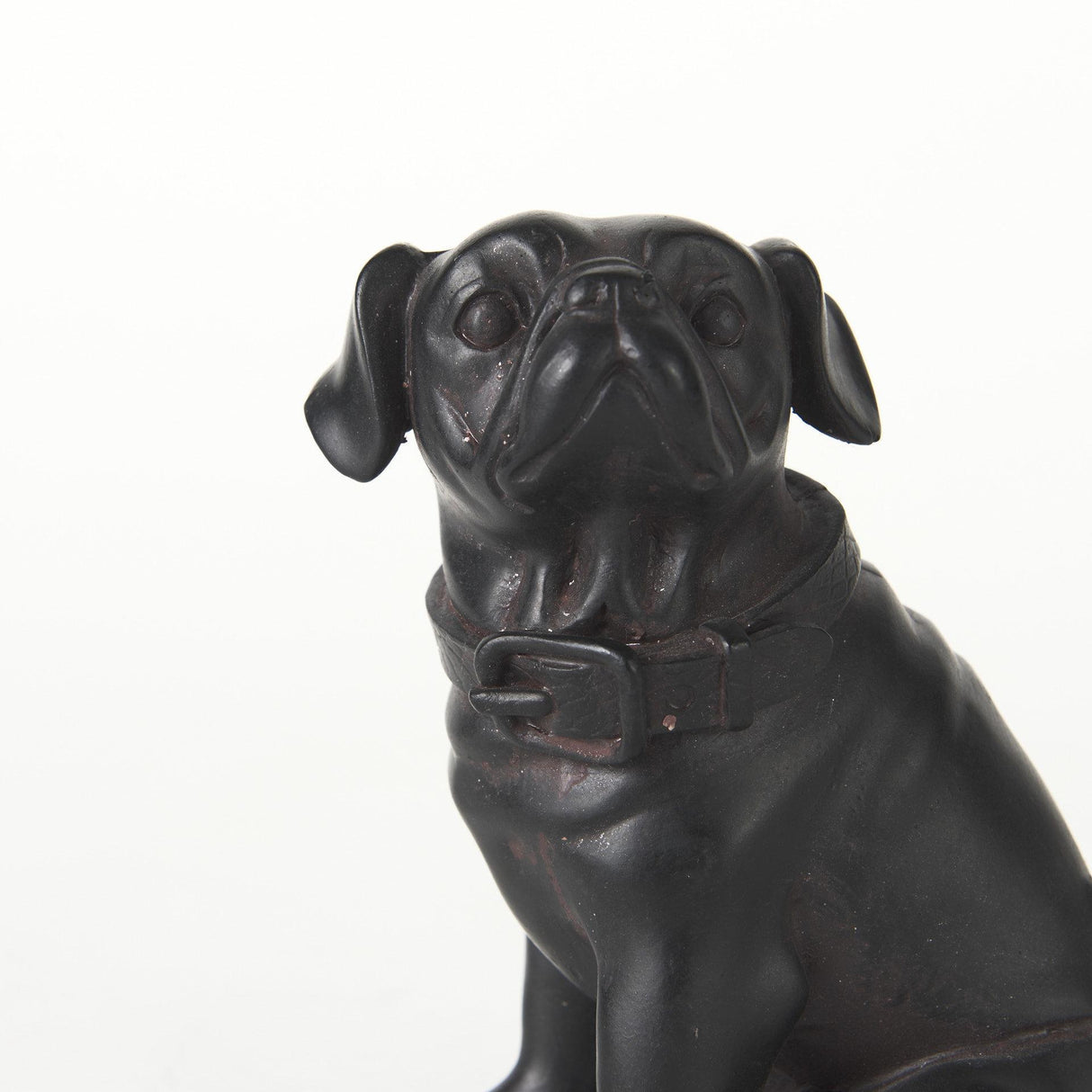 Mercana Cadence 4L x 5W Black Resin Pug Dog