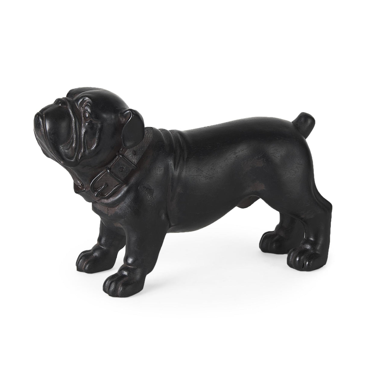 Mercana Hugo 5L x 13W Black Resin Bulldog