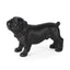 Mercana Hugo 5L x 13W Black Resin Bulldog