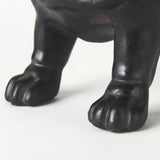 Mercana Hugo 5L x 13W Black Resin Bulldog