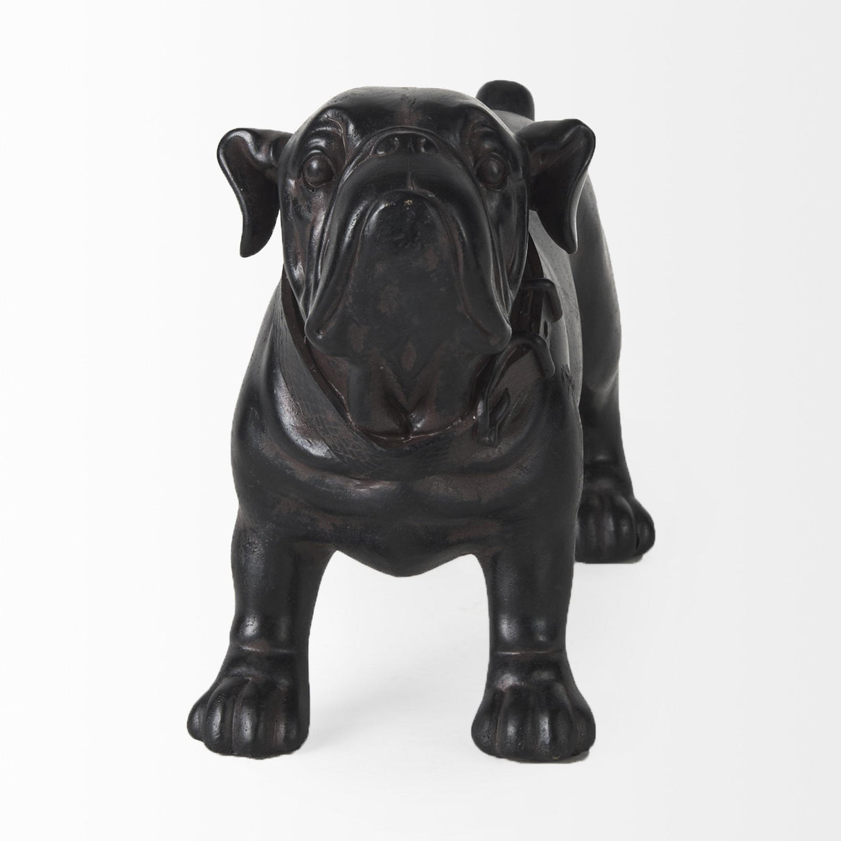 Mercana Hugo 5L x 13W Black Resin Bulldog