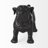 Mercana Hugo 5L x 13W Black Resin Bulldog