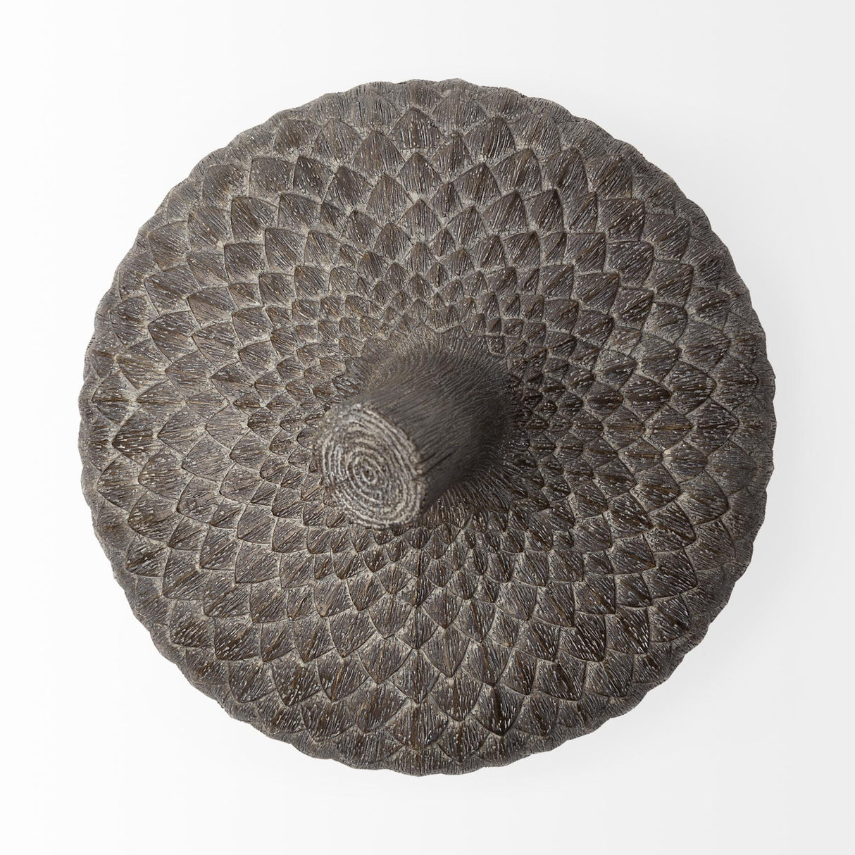Mercana Mandor I (Small) 6L x 6W Brown Resin Acorn Box