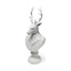 Mercana Mozart 8L x 6W White Resin Deer In A Suit