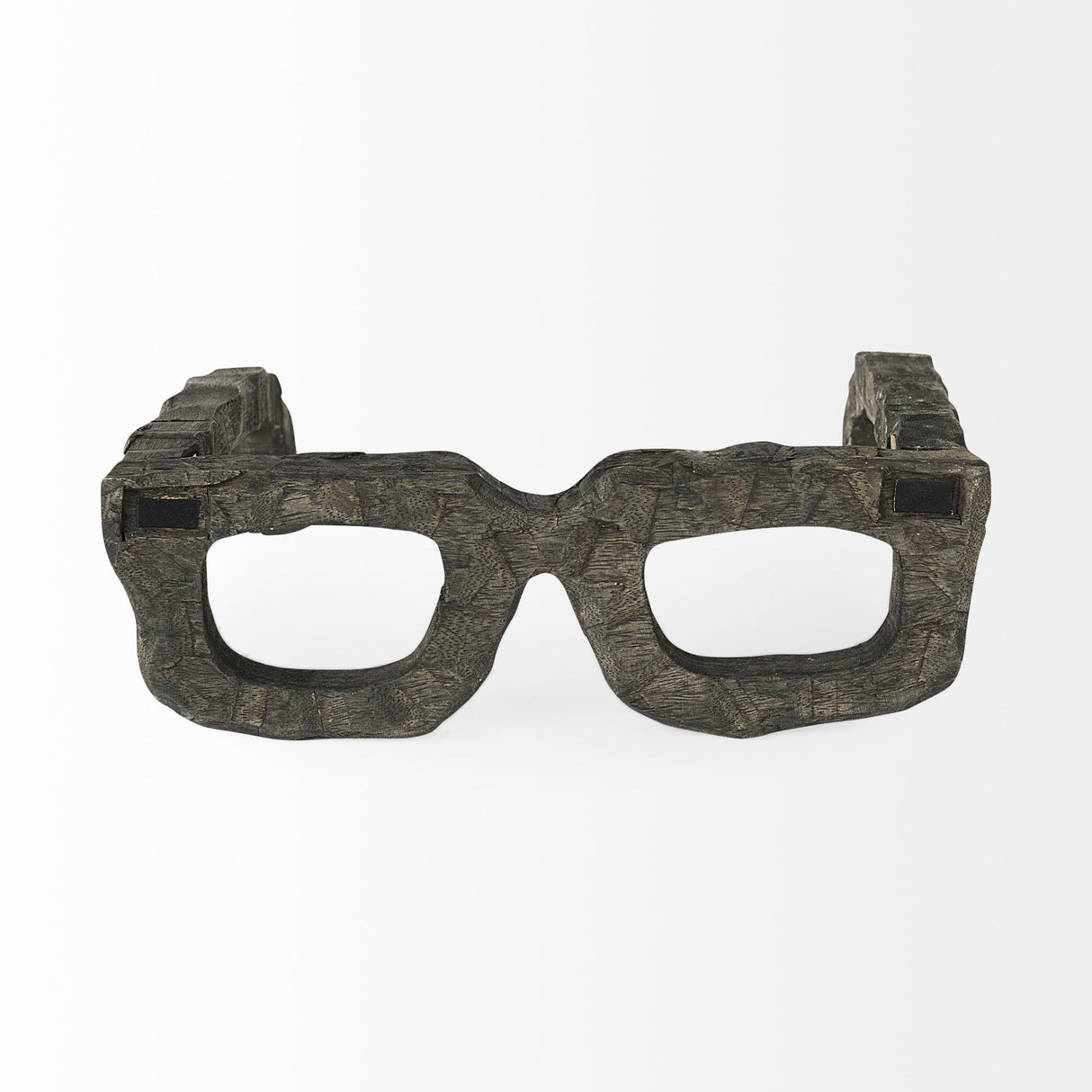 Mercana Elliot 13L x 14W Brown Wooden Eyeglasses