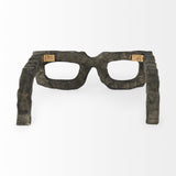 Mercana Elliot 13L x 14W Brown Wooden Eyeglasses