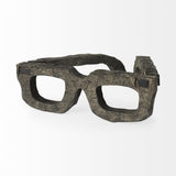 Mercana Elliot 13L x 14W Brown Wooden Eyeglasses