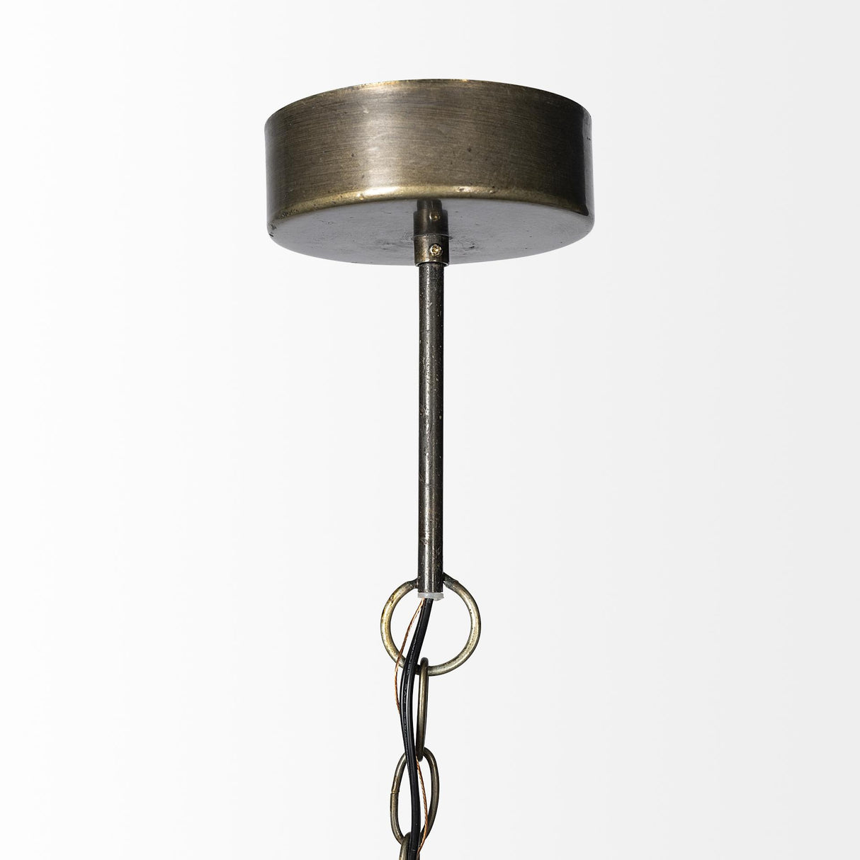 Mercana Tahla 14x 14.5 Gold Toned Metal Cage Pendant Light