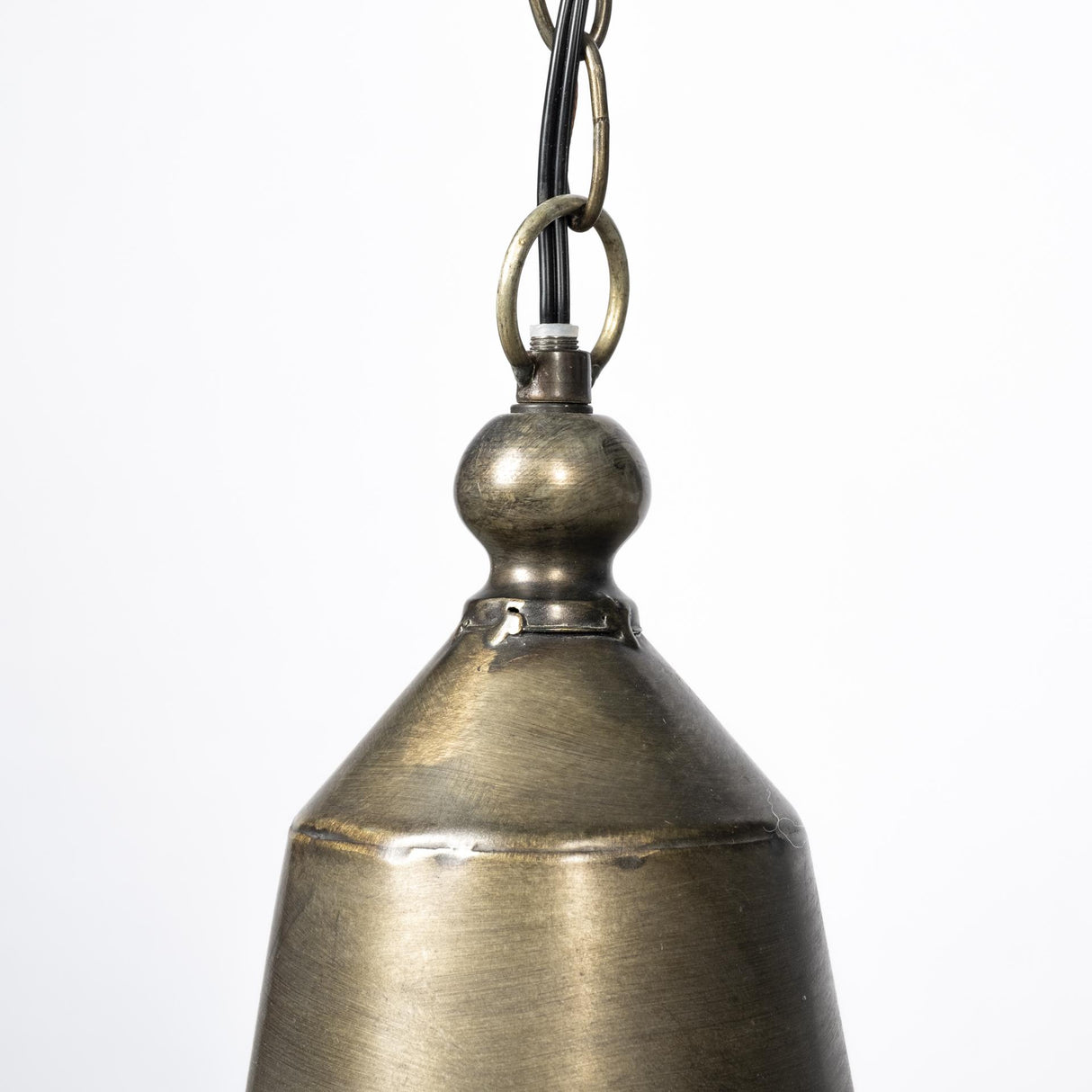 Mercana Tahla 14x 14.5 Gold Toned Metal Cage Pendant Light