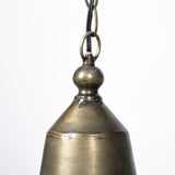 Mercana Tahla 14x 14.5 Gold Toned Metal Cage Pendant Light
