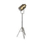 Mercana Debdou (61"H) Gold Metal Adjustable Cinema-Style Floor Lamp