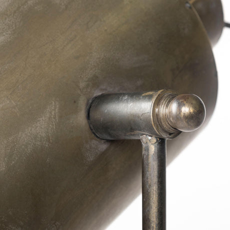 Mercana Debdou (61"H) Gold Metal Adjustable Cinema-Style Floor Lamp