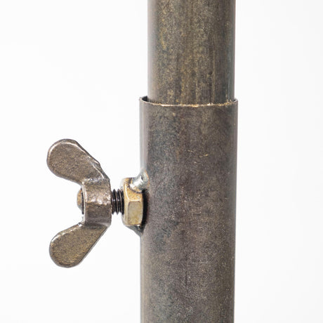 Mercana Debdou (61"H) Gold Metal Adjustable Cinema-Style Floor Lamp