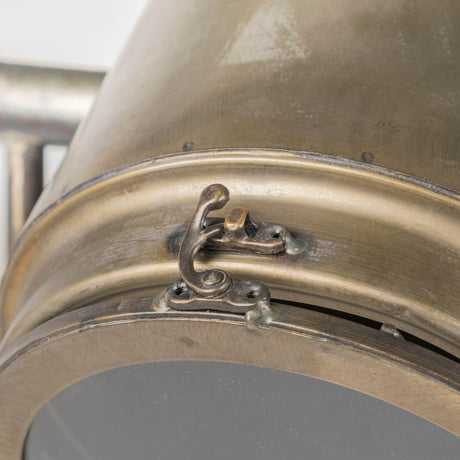 Mercana Debdou (61"H) Gold Metal Adjustable Cinema-Style Floor Lamp