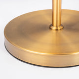 Mercana Fragon I (26"H) Gold-Tone Metal Adjustable Cone Shade Table Lamp