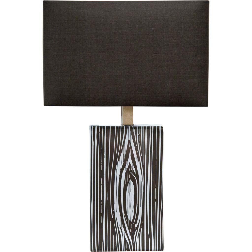 Mercana Maravilla III 11x17 Black/White Pattered Base Black Fabric Shade Wall Sconce