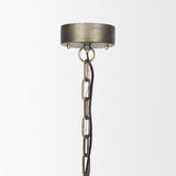 Mercana Dawson I 13x13.5 Silver Toned Metal Dome Pendant Light