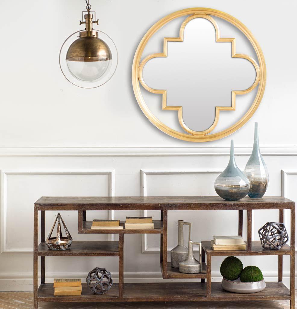 Mercana Leighton I 15x20 Gold Toned Metal Spherical Pendant Light