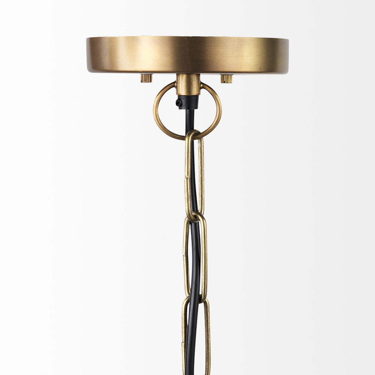 Mercana Leighton I 15x20 Gold Toned Metal Spherical Pendant Light