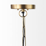 Mercana Leighton I 15x20 Gold Toned Metal Spherical Pendant Light