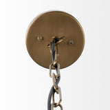 Mercana Leighton I 15x20 Gold Toned Metal Spherical Pendant Light
