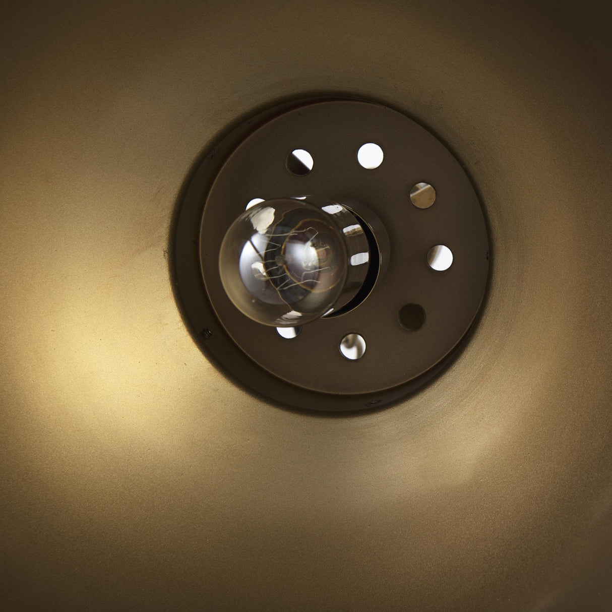 Mercana Leighton I 15x20 Gold Toned Metal Spherical Pendant Light