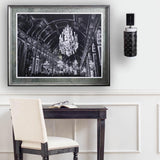 Mercana Brasseur III 10.5x22 Black Toned Metal Fish Scale Wall Sconce
