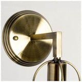 Mercana Hines II 6x14 Bronze Toned Metal Bulb Cage Wall Sconce