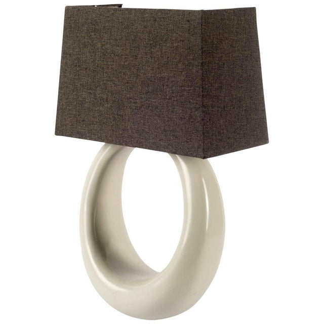 Mercana Scarlett II 6x19 Gray Base & Shade Wall Sconce