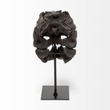 Mercana Jurassic 6L x 10W Brown Resin Tyrannosaurus Skull Replica