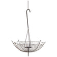Mercana Rihanna III Large Black Metal Umbrella Candle Holder Lantern