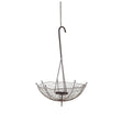 Mercana Rihanna II Medium Black Metal Umbrella Candle Holder Lantern
