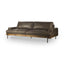 Mercana Colburne II 96" Brown Leather Three Seater Sofa