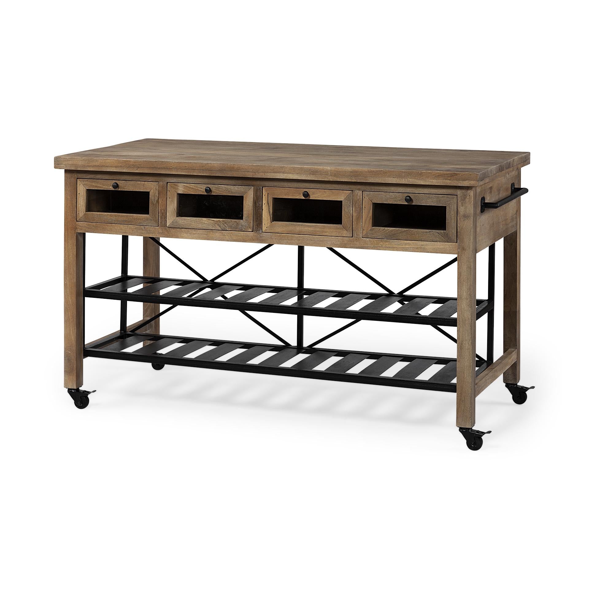 Mercana Stuart Kitchen Island - Thumbnail 4